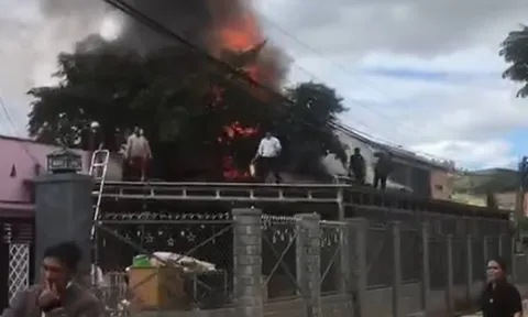 Cháy mái ấm Tà Nung ở Đà Lạt