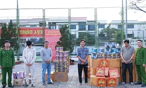 Hành trình "cất vó" đường dây sản xuất, vận chuyển hơn 1,5 tấn pháo nổ