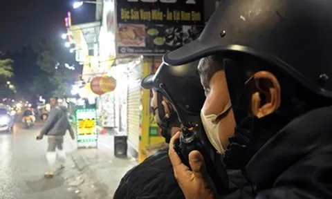 Ghi hình bãi trông xe của quán bia ở Hà Nội, CSGT phát hiện điều này