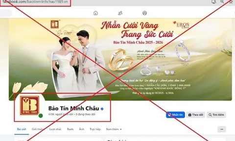 Đặt vàng qua facebook giả mạo Bảo Tín Minh Châu, người đàn ông bị lừa 300 triệu đồng