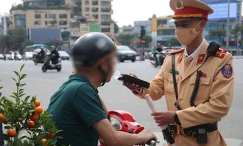 Hơn 4.200 tài xế vi phạm nồng độ cồn trong ngày mùng 3 Tết