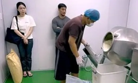 Bắt hai vợ chồng sản xuất thực phẩm chức năng giảm cân Emo's chứa chất cấm
