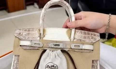 Túi Hermes của bà Trương Mỹ Lan có giá khởi điểm hơn 4,1 tỷ đồng