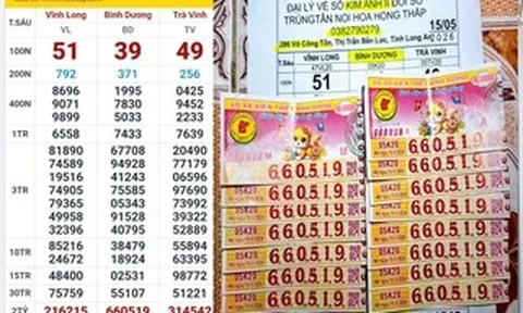 Xổ số miền Nam: 2 giải độc đắc và 2 giải an ủi lộ diện vào sáng 16-5