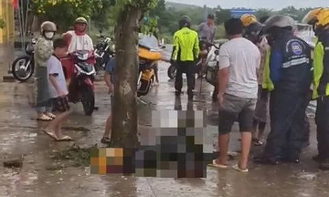 Mất lái ở khúc cua trên Quốc lộ 1, người đàn ông chạy xe phân khối lớn tử vong