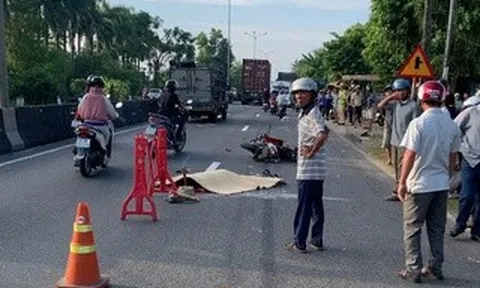 Tai nạn trên Quốc lộ 1 ở Đà Nẵng, người đi xe đạp chết thương tâm