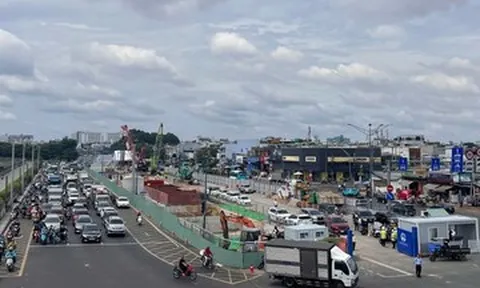 TPHCM: Ga ngầm quan trọng nhất metro số 2 xây tường vây đón hai 'quái vật' TBM