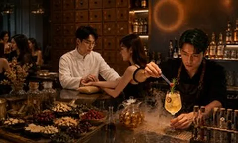 Giới trẻ Trung Quốc rủ nhau đi bar bắt mạch: Bác sĩ Trung y kê đơn, bartender pha "cocktail dưỡng sinh" riêng cho từng người