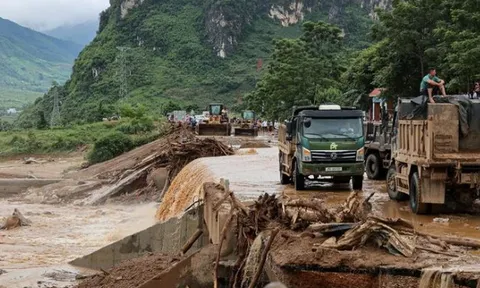Nước lũ rút, Lai Châu ngổn ngang sau trận thiên tai dữ dội