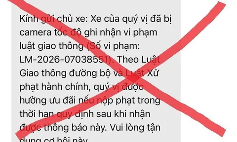 Cảnh báo thủ đoạn lừa đảo "phạt nguội" qua mạng