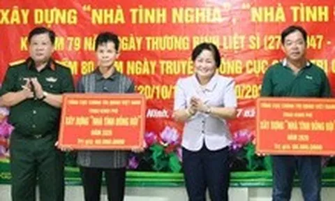 Khởi công xây dựng 9 căn nhà tình nghĩa ở Tây Ninh