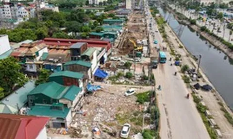 Hình hài tuyến đường hơn 3.350 tỷ đồng ở Hà Nội sau giải phóng mặt bằng
