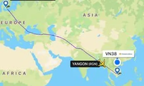 Sản phụ sinh con trên chuyến bay từ Copenhagen về TP.HCM, máy bay hạ cánh xuống Myanmar