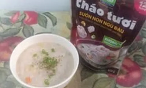 Thương hiệu tôi yêu: Bịch cháo tươi trong bữa cơm ngày giãn cách