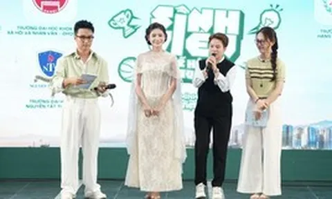 MC Sơn Lâm nhuộm tóc, giảm 4 kg để trẻ trung hơn khi dẫn "Sinh viên thế hệ mới" cùng Khánh Vy
