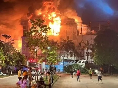 Có nạn nhân người Việt trong vụ cháy sòng bạc ở Campuchia