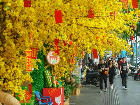 Nhiều điểm vui chơi tại TPHCM gấp rút trang trí đón năm mới 2023