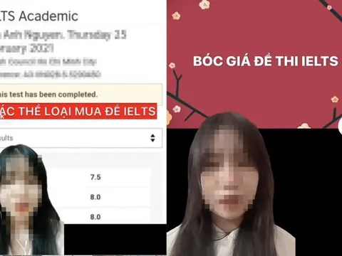 Công khai mua bán đề thi IELTS theo ngày: Cú lừa ngoạn mục