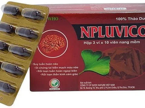 Thu hồi lô thuốc Npluvico kém chất lượng