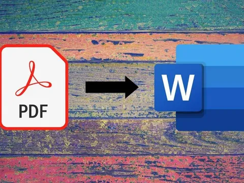 Hướng dẫn chuyển file PDF sang Word không cần phần mềm