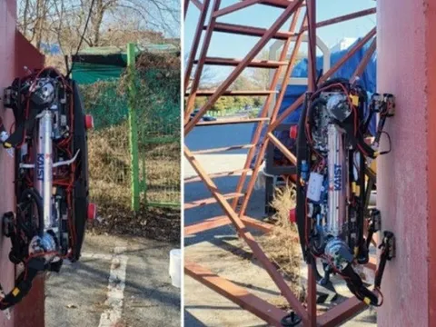 Robot leo tường như nhện