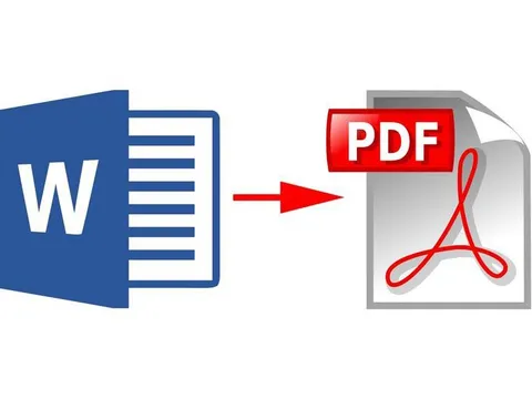 Hướng dẫn chuyển đổi từ file Word sang PDF không cần phần mềm