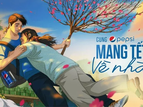 Pepsi tiếp tục hành trình ý nghĩa ‘Mang Tết về nhà’ 2023