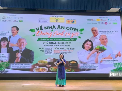 "Bà đầm thép" Hải Anh mong muốn gia tăng tỉ lệ ăn cơm nhà của các gia đình trẻ