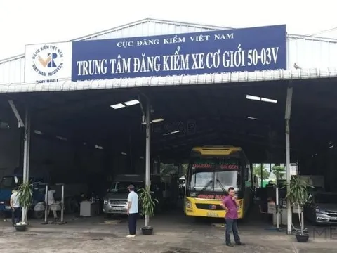 Đình chỉ hoạt động thêm 2 trung tâm đăng kiểm tại TPHCM