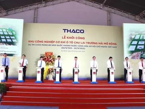 Thaco đầu tư 8.000 tỷ mở rộng Khu công nghiệp cơ khí ôtô Chu Lai