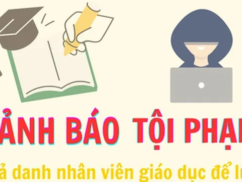 Cảnh báo thủ đoạn giả danh nhân viên giáo dục để lừa đảo học bổng và hoàn tiền học phí