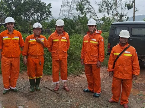 Thông tin về ảnh hưởng của bão số 5 - Kajiki đến tình hình cấp điện