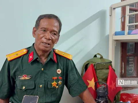 Cựu chiến binh vượt gần 1.000 km ra Hà Nội dịp 2/9: "Tôi rất xúc động"