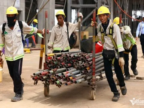 14.000 người làm việc xuyên lễ 2/9 trên đại công trường sân bay Long Thành