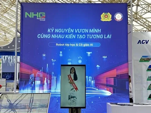 Tập đoàn Nguyễn Hoàng giới thiệu giải pháp giáo dục thông minh tại triển lãm 80 năm thành tựu đất nước