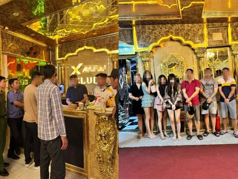 Khởi tố 13 đối tượng tổ chức sử dụng trái phép ma tuý tại quán karaoke X-Men