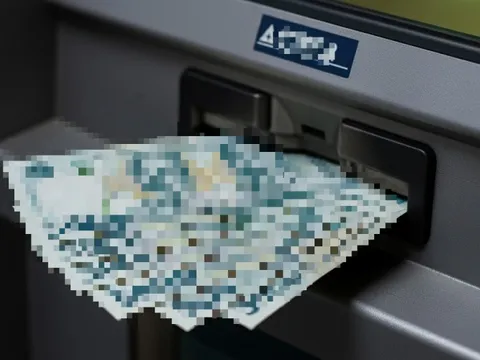 Tìm chủ nhân số tiền lớn chưa kịp lấy ở khe rút tiền cây ATM