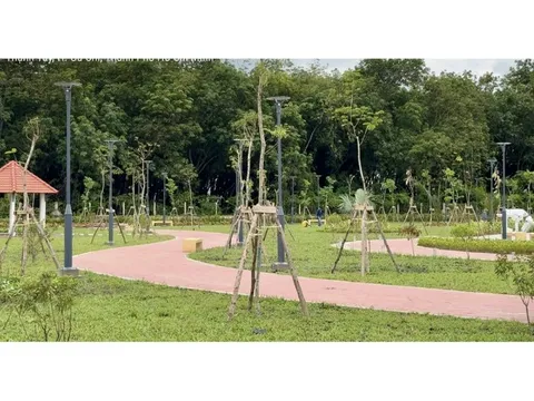 Khánh thành công viên gần 2 ha tại xã Phú Hòa Đông