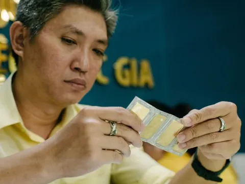 Giá vàng miếng SJC tăng lên 134,4 triệu đồng/lượng