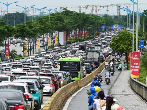 Hà Nội tạm cấm xe qua một số tuyến đường để phục vụ Triển lãm thành tựu kinh tế - xã hội