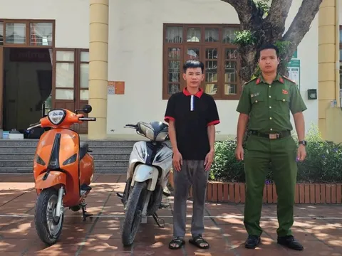 Trộm cắp xe máy điện đi chơi ngày nghỉ lễ, "đạo chích" bị chủ xe phát hiện