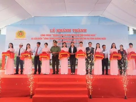 Khánh thành Trung tâm chỉ huy Công an tỉnh Quảng Ngãi