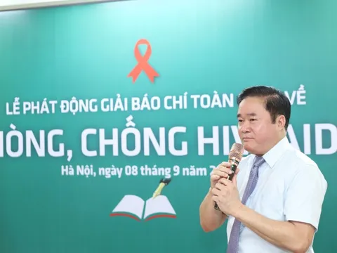 Phát động "Giải Báo chí toàn quốc về HIV/AIDS năm 2025"