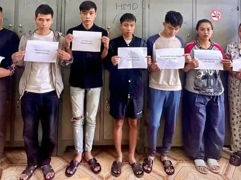 Tạm giữ Anh "khàn” và 6 đối tượng do tranh chấp tài sản