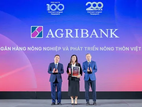 Agribank lọt Top 20 doanh nghiệp nộp ngân sách lớn nhất 2025