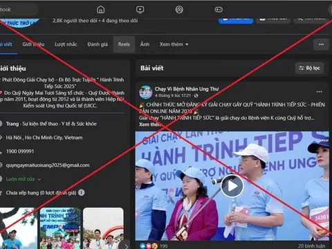 Cảnh báo các giải chạy từ thiện có dấu hiệu lừa đảo trên mạng xã hội