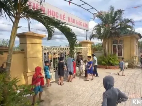 Thông tin mới vụ hàng trăm phụ huynh cho con nghỉ học để phản đối sáp nhập trường