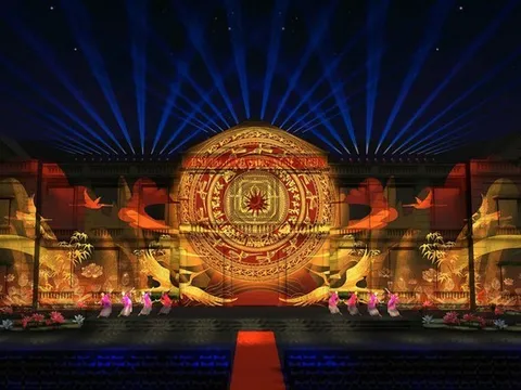 Ngọn lửa cách mạng Xô viết Nghệ Tĩnh được tái hiện bằng nghệ thuật 3D mapping hiện đại