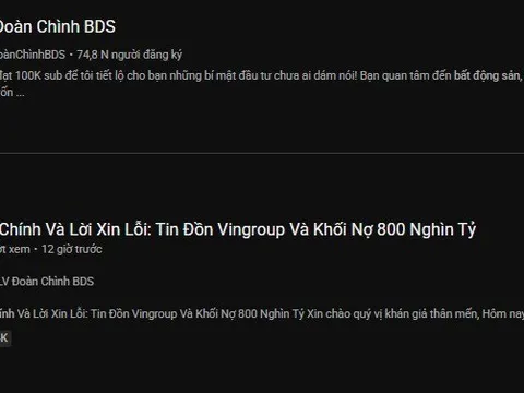 65 kênh mạng xã hội gỡ bỏ nội dung sau khi Vingroup công bố khởi kiện