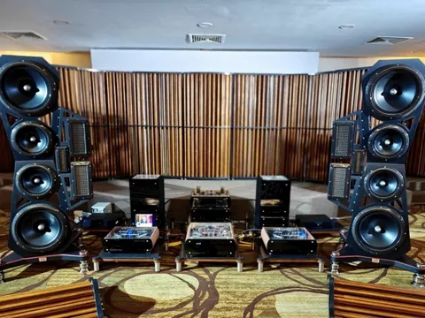 Cận cảnh dàn loa 23 tỉ đồng trình diễn tại triển lãm AVShow 2025